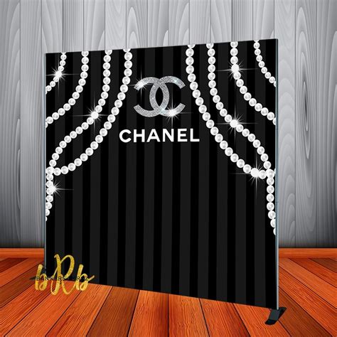 Chanel backdrop ideas